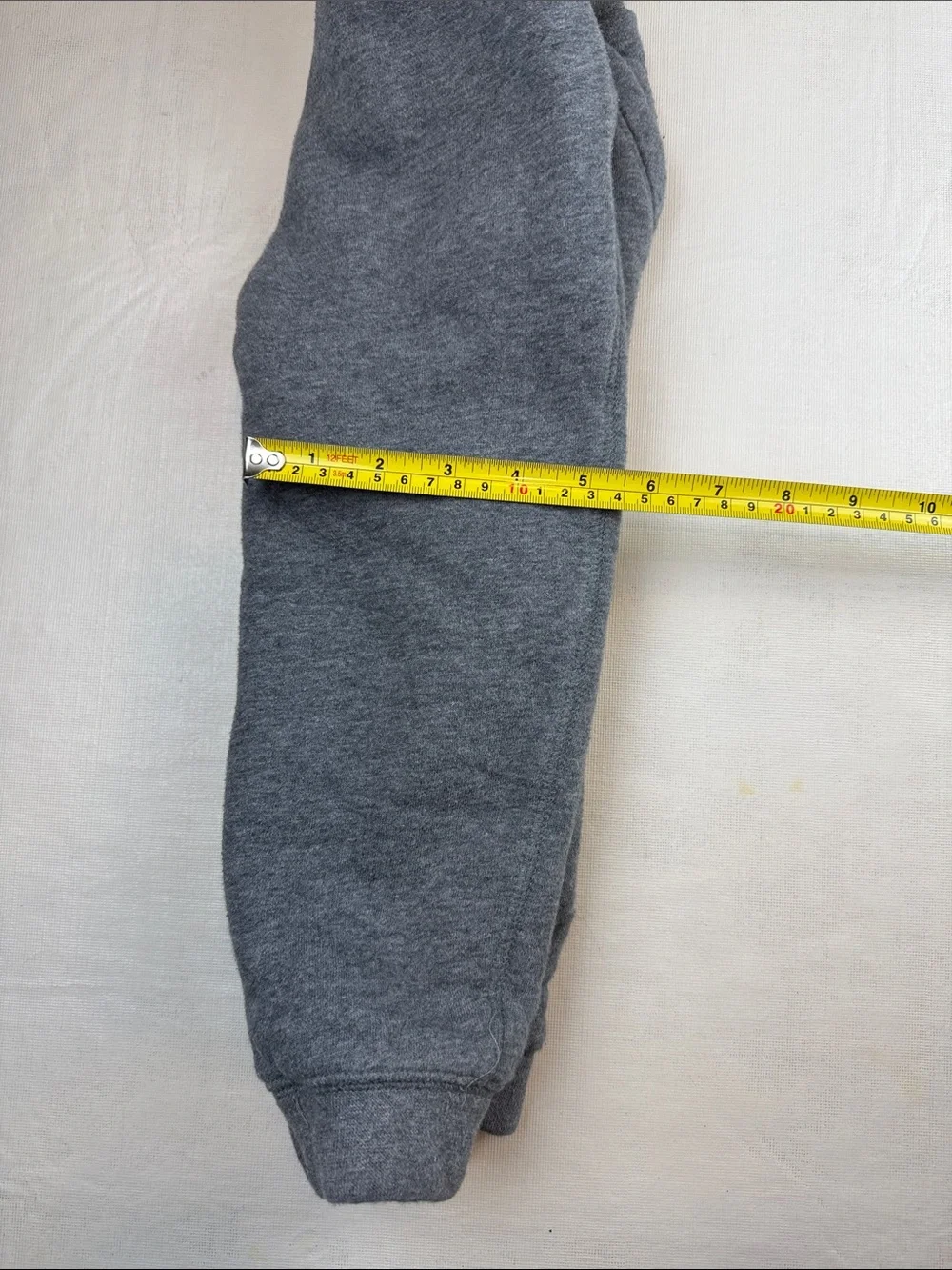 GAP Kids Heather Gray Elastic Waist Drawstring Jogger Pants Fleece Lined Size 3T